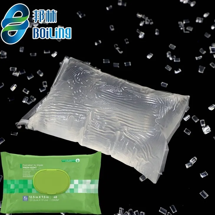 Hot Melt ljepilo za lijepljenje poklopca vlažnih maramica