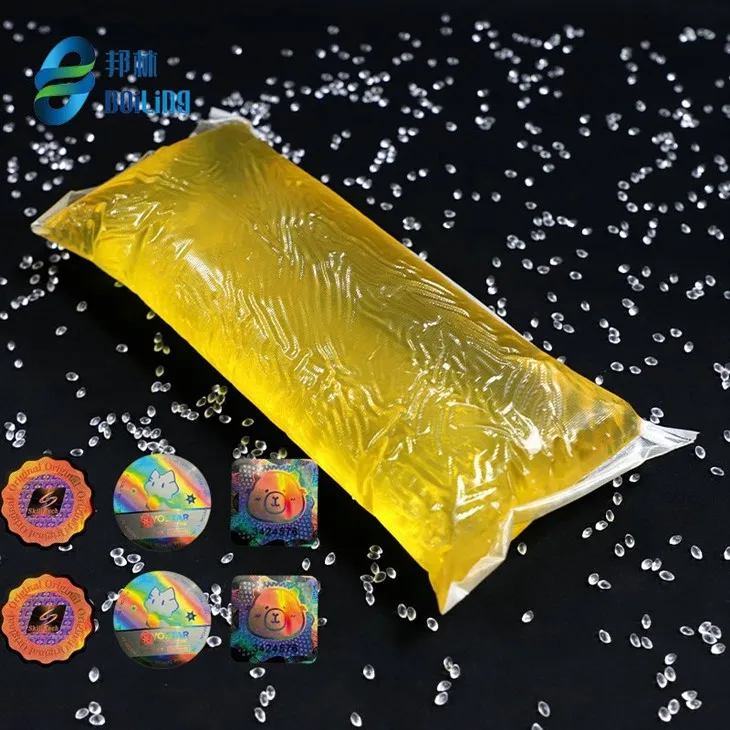 PSA vruće ljepilo za reljenje za naljepnice protiv krivotvorenja