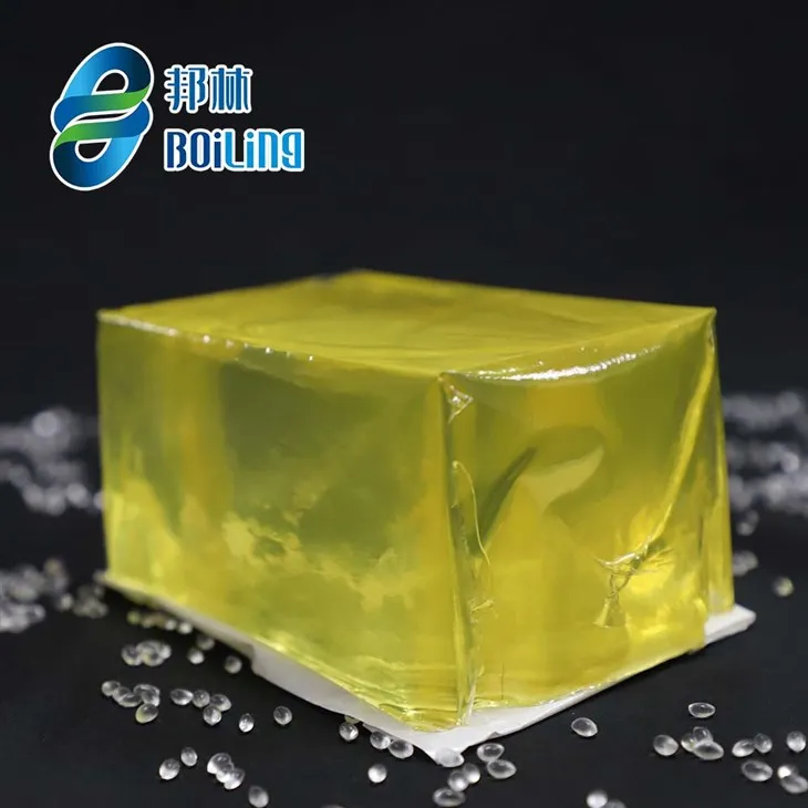 Čvrsto žuto vruće topljeno ljepilo osjetljivo na pritisak