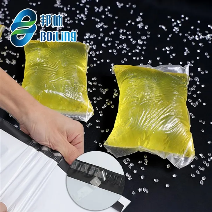 Žuti blok ljepila za vruće topljenje za zaptivanje ekspresne vrećice